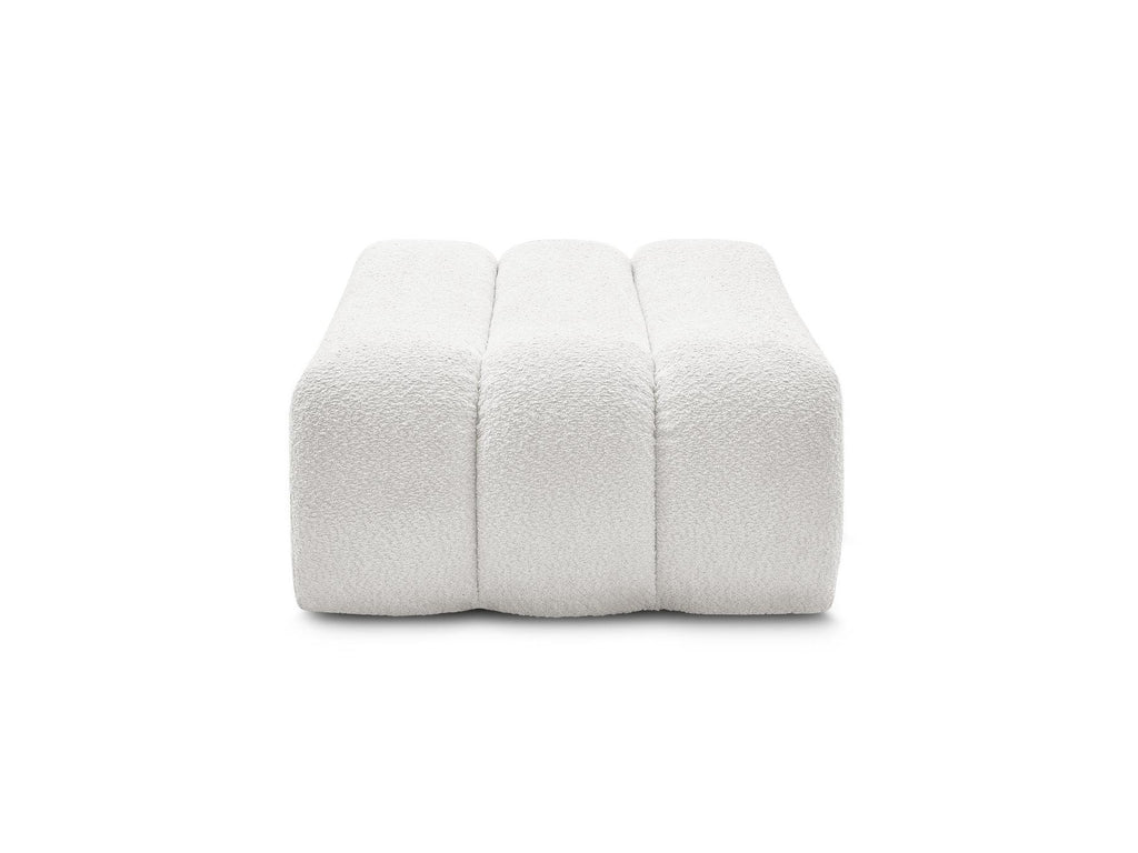Azra - Pouf - Tissu Bouclette