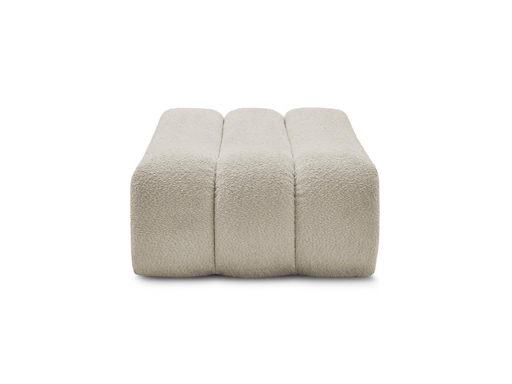 Azra - Pouf - Tissu Bouclette