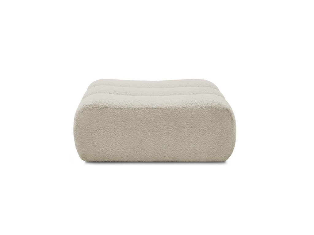 Azra - Pouf - Tissu Bouclette