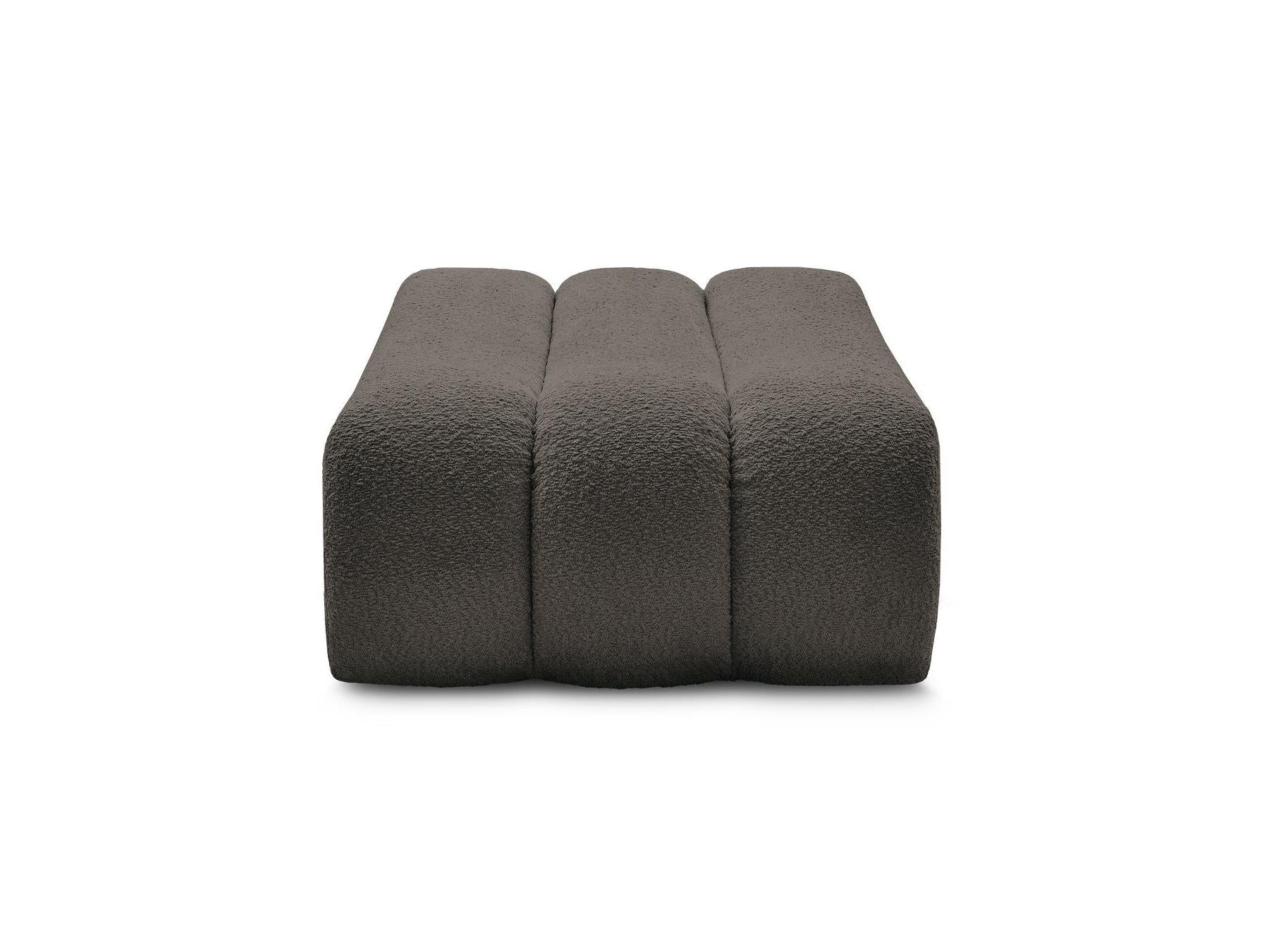 Azra - Pouf - Tissu Bouclette