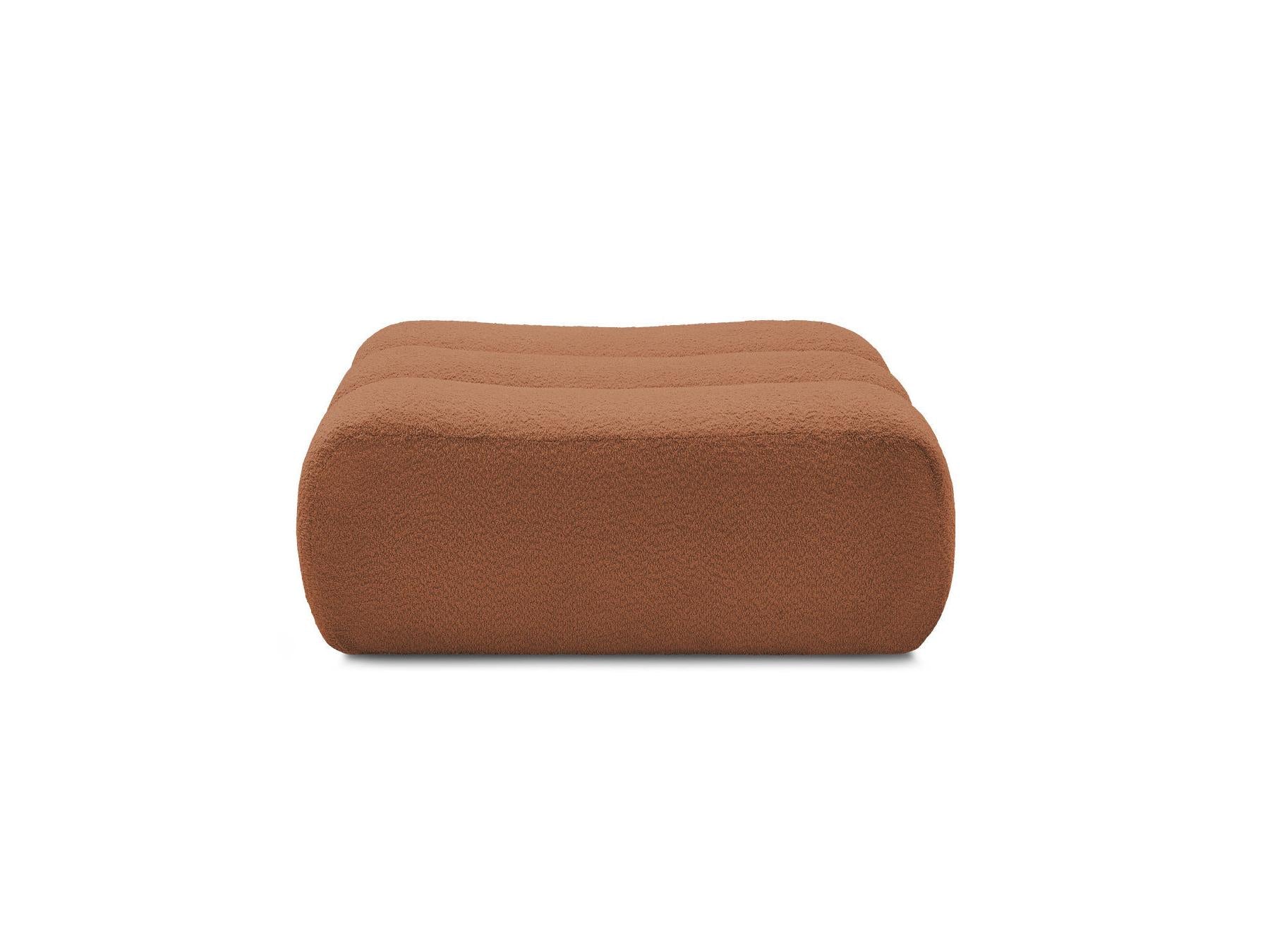Azra - Pouf - Tissu Bouclette