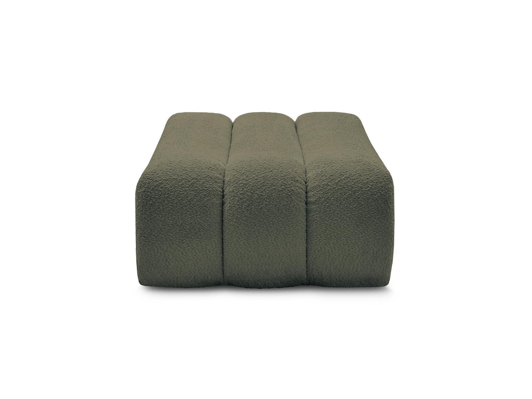 Azra - Pouf - Tissu Bouclette