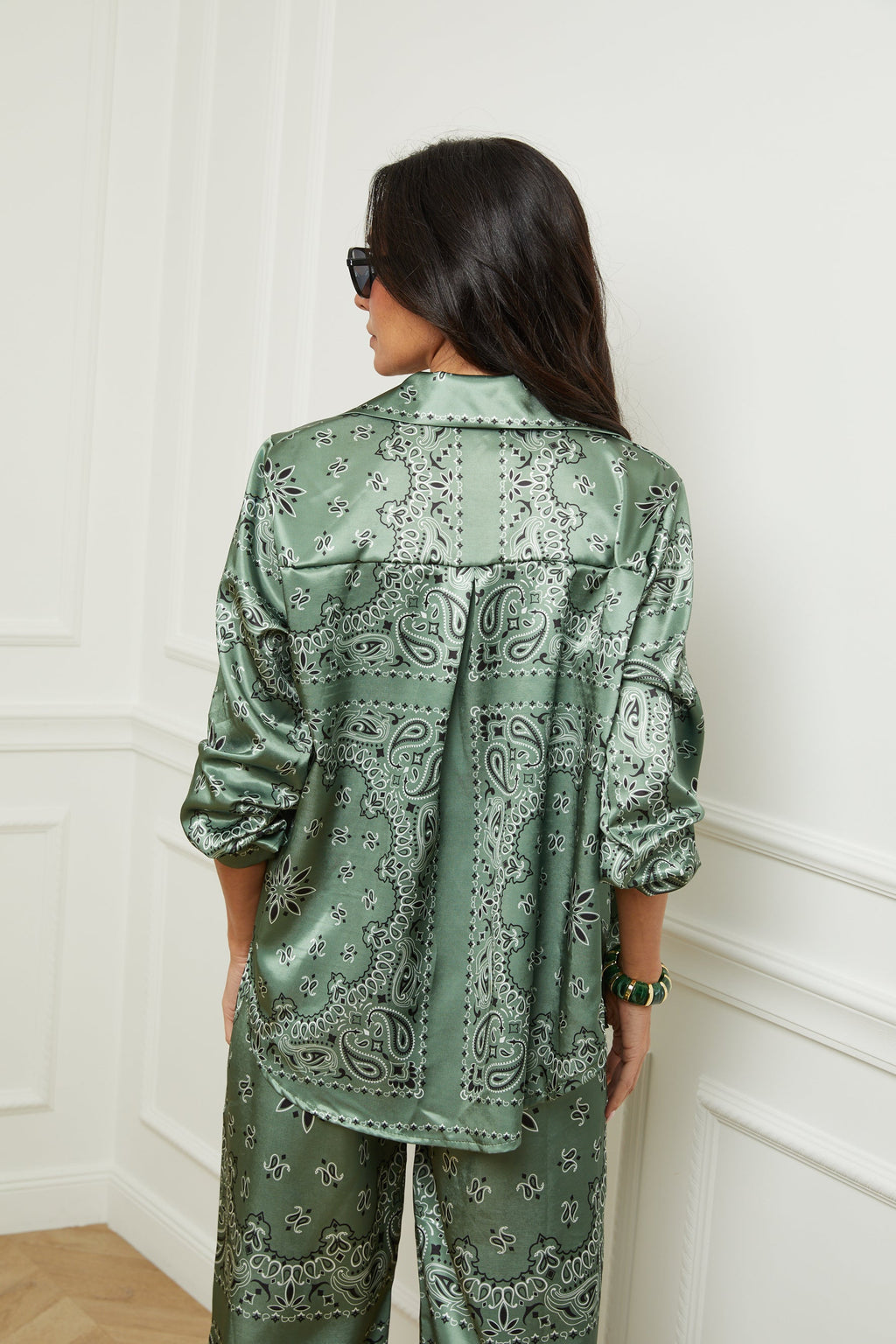 Khaki Bandana Shirt