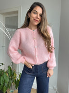 Bianca pink wool knit