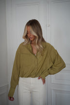 Miranda Short Blouse - Green