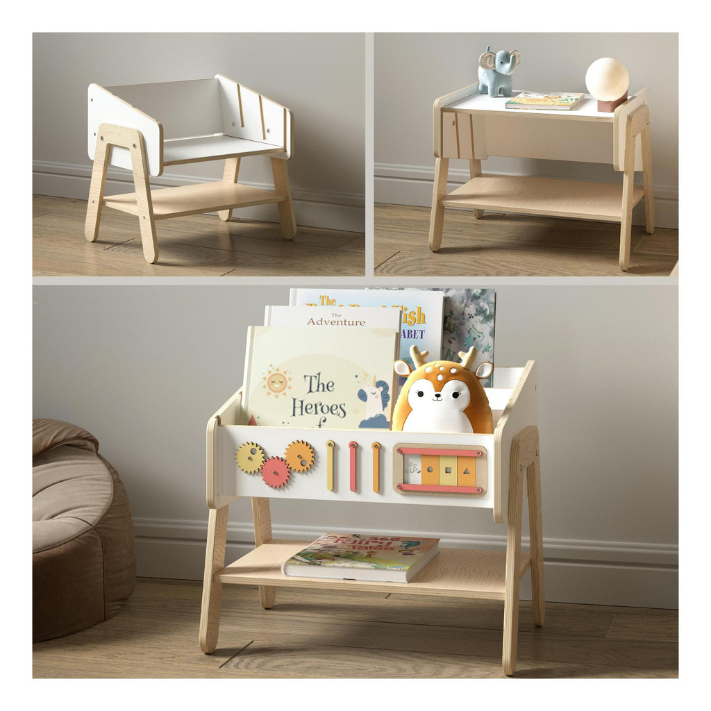 Trío Estantería-Mesa y Librería-Asiento – Lilu