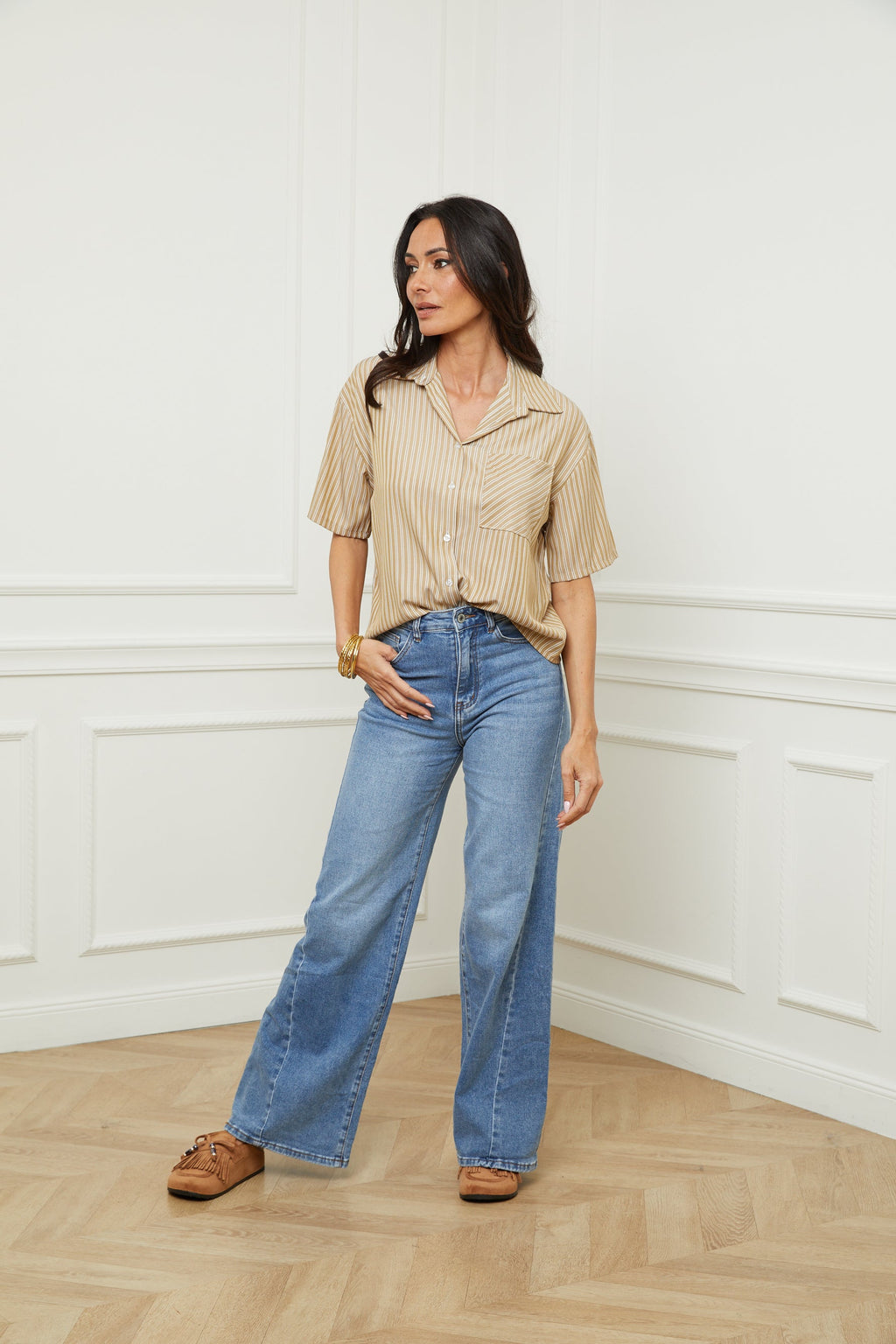 Camisa Sol - Beige