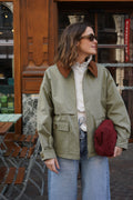 Veste Paula Kaki Clair