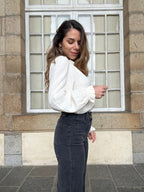 Jean Elenette gris anthracite