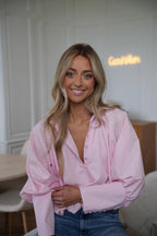 Alice Balloon Blouse - Rose