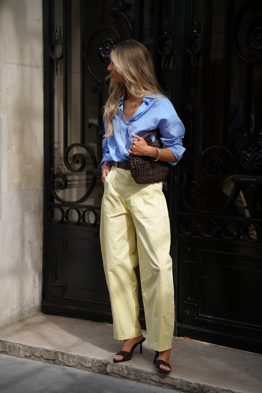Pantalones Jay Balloon - Amarillo
