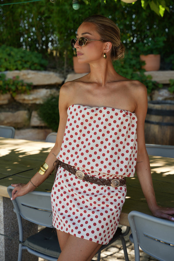 Ceinture Tissu Agata - Marron