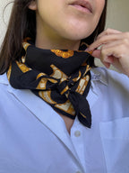 Nina Ricci Scarf – Chains And Monogram
