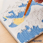 Kit De Peinture En Relief 3D - Impression, Soleil Levant, Monet