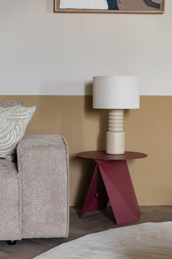 Six - Table Lamp - Iron - Beige