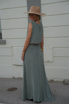 Ensemble Jupe/Top Elize - Kaki