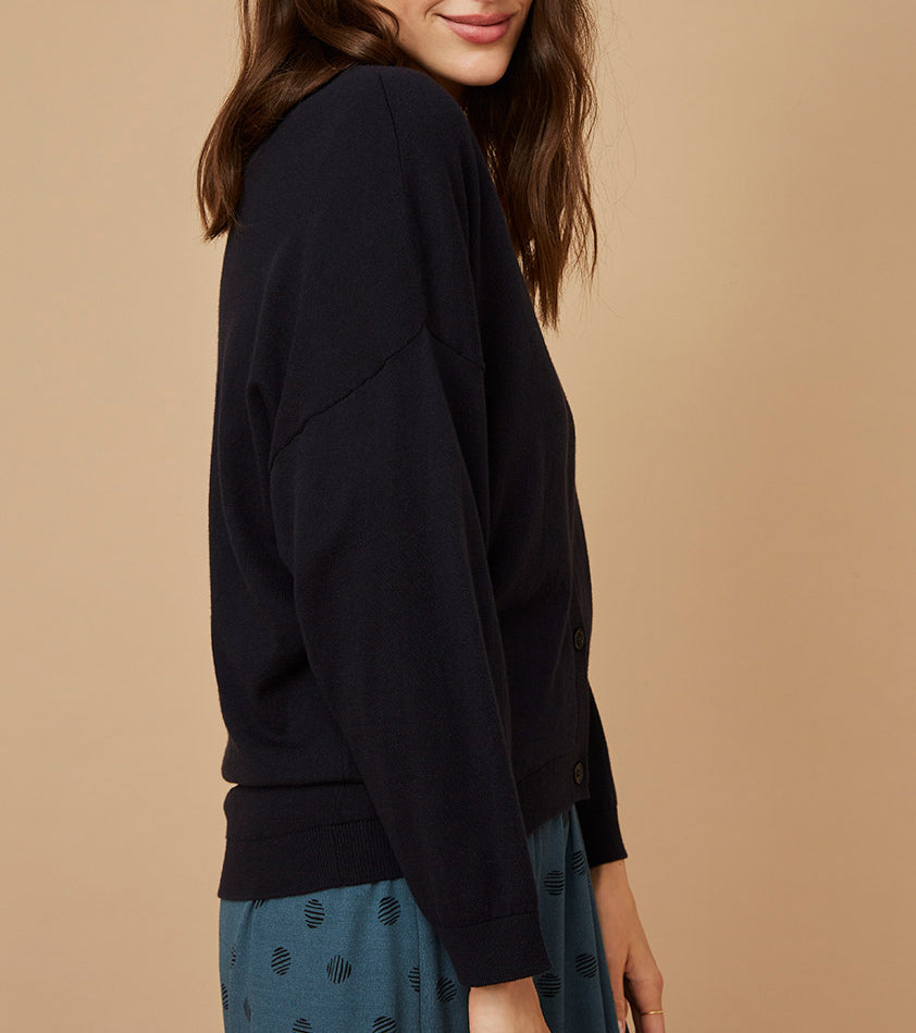 Gilet - Thomine - Marine - Femme