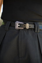 Jaia Leather Belt - Black