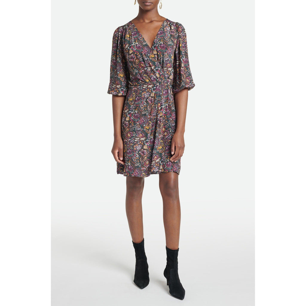 Vestido Alisée - Multicolor/Bosque