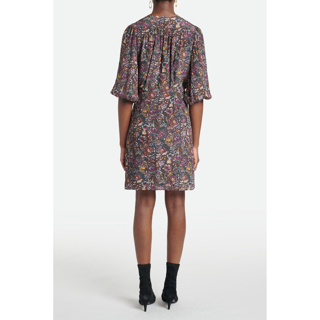 Vestido Alisée - Multicolor/Bosque