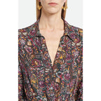 Vestido Anémone - Multicolor/Bosque