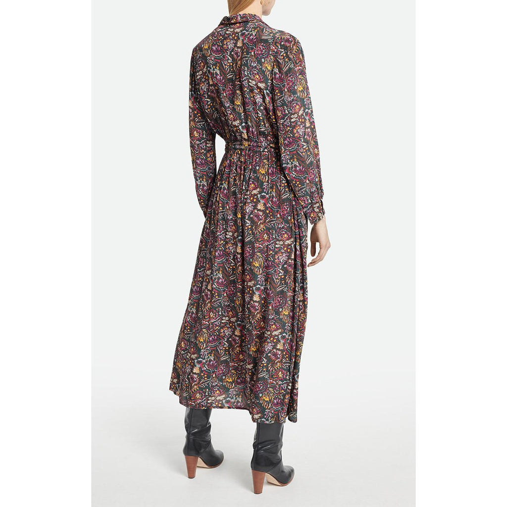 Vestido Anémone - Multicolor/Bosque