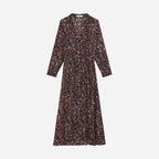 Vestido Anémone - Multicolor/Bosque