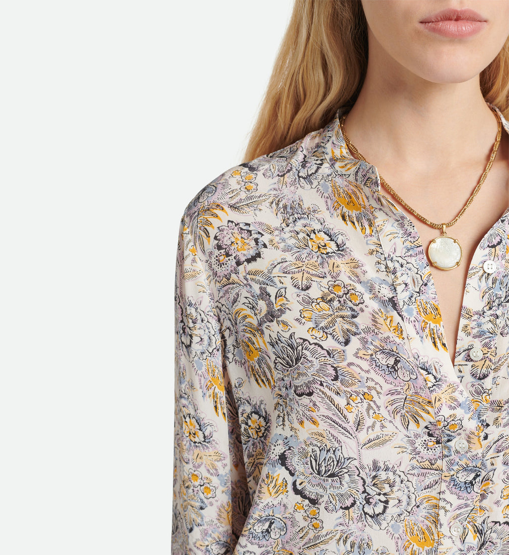 Blouse Ilea - White Multicolor