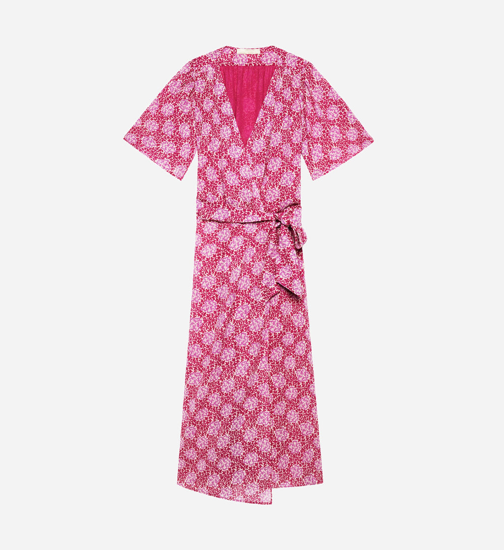 Vestido Taslima - Púrpura