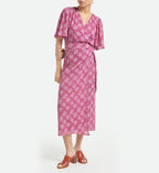 Vestido Taslima - Púrpura