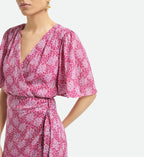Vestido Taslima - Púrpura