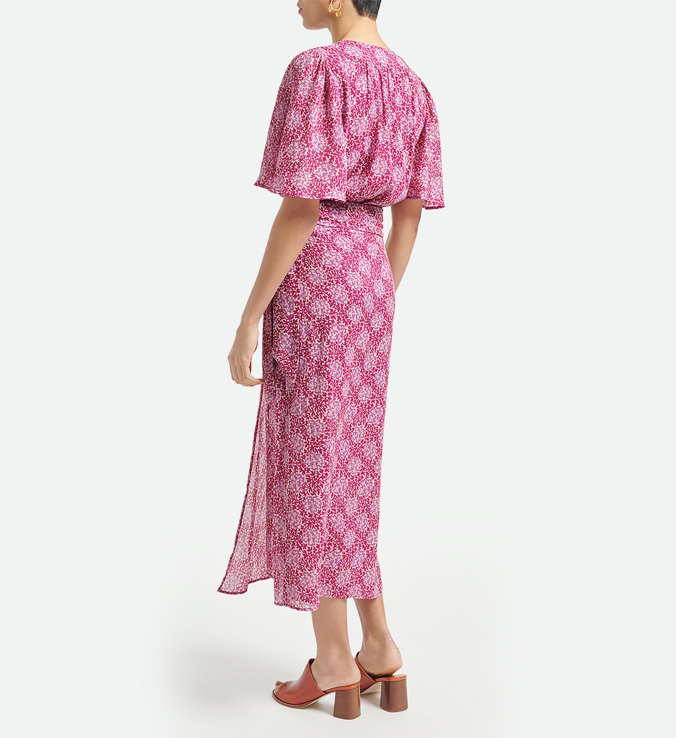 Vestido Taslima - Púrpura