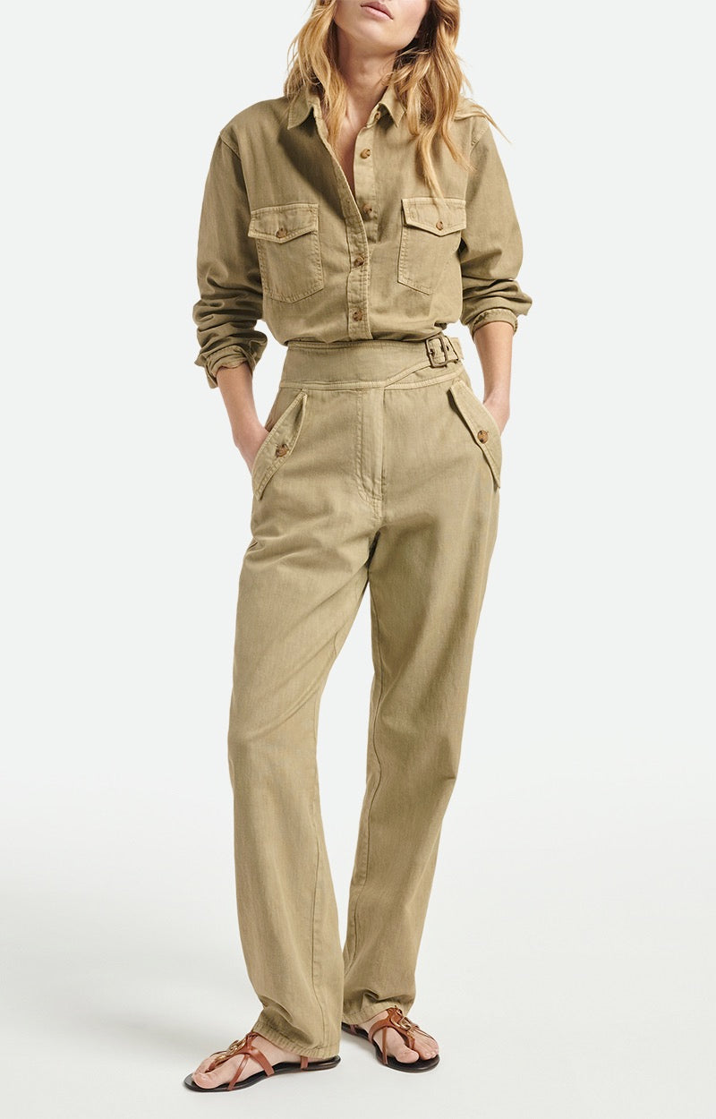 Axel Trousers - Khaki