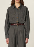 Blue Shirt - Anthracite