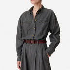 Blue Shirt - Anthracite