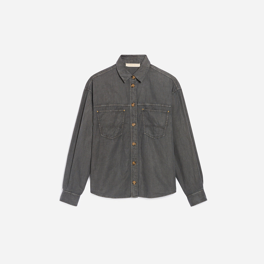Blue Shirt - Anthracite