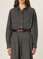 Blue Shirt - Anthracite