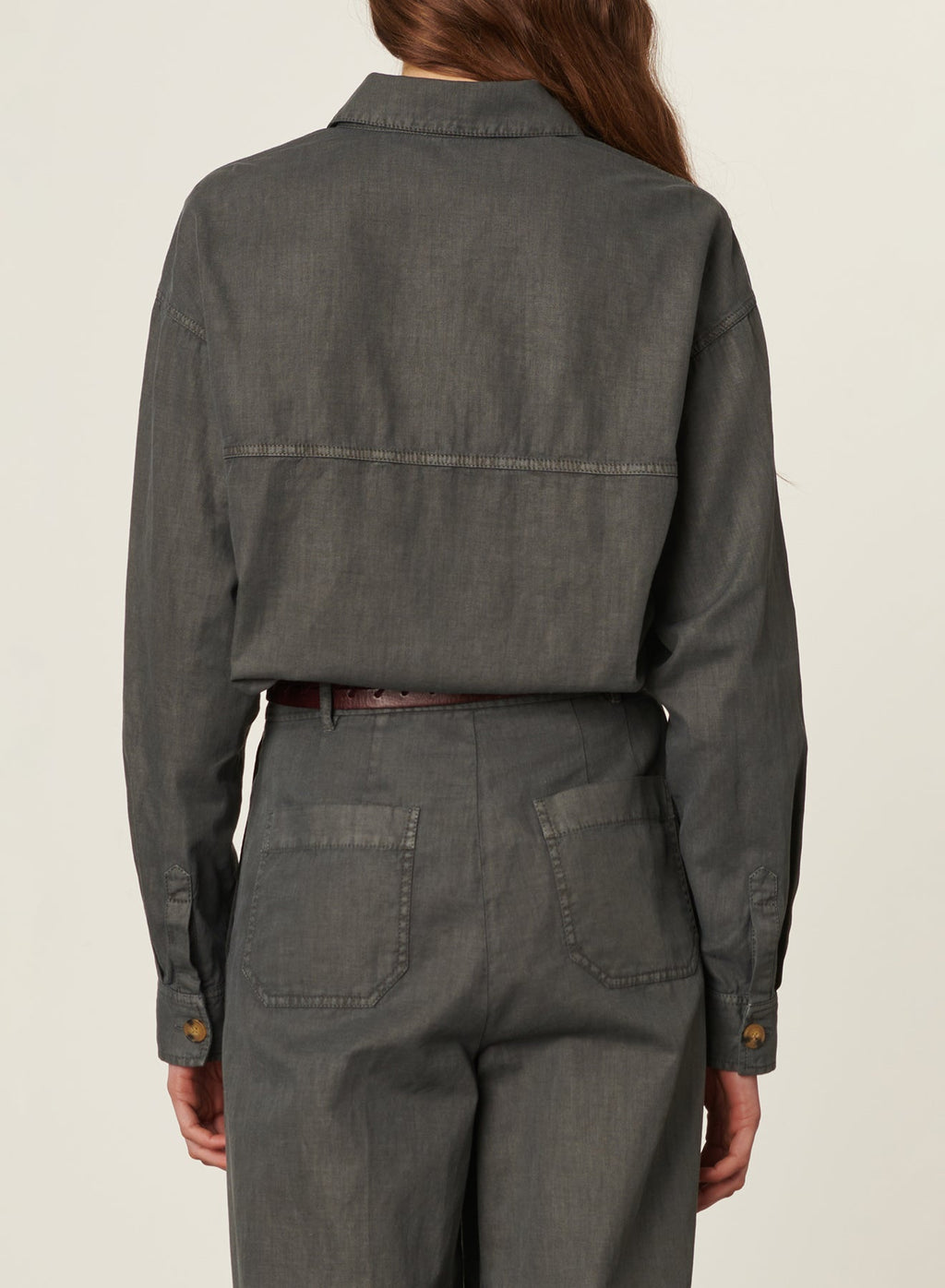 Blue Shirt - Anthracite