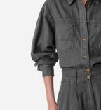 Blue Shirt - Anthracite
