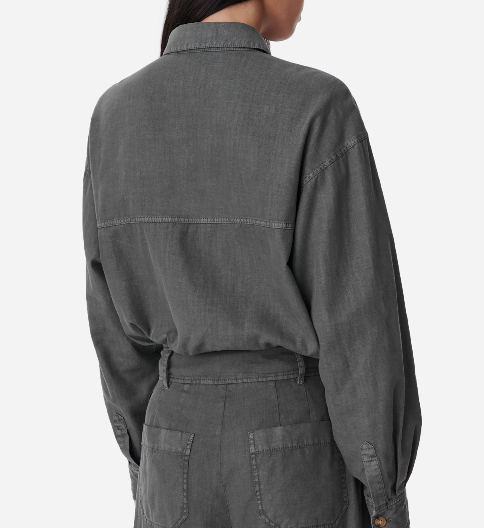 Blue Shirt - Anthracite