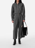 Blue Shirt - Anthracite