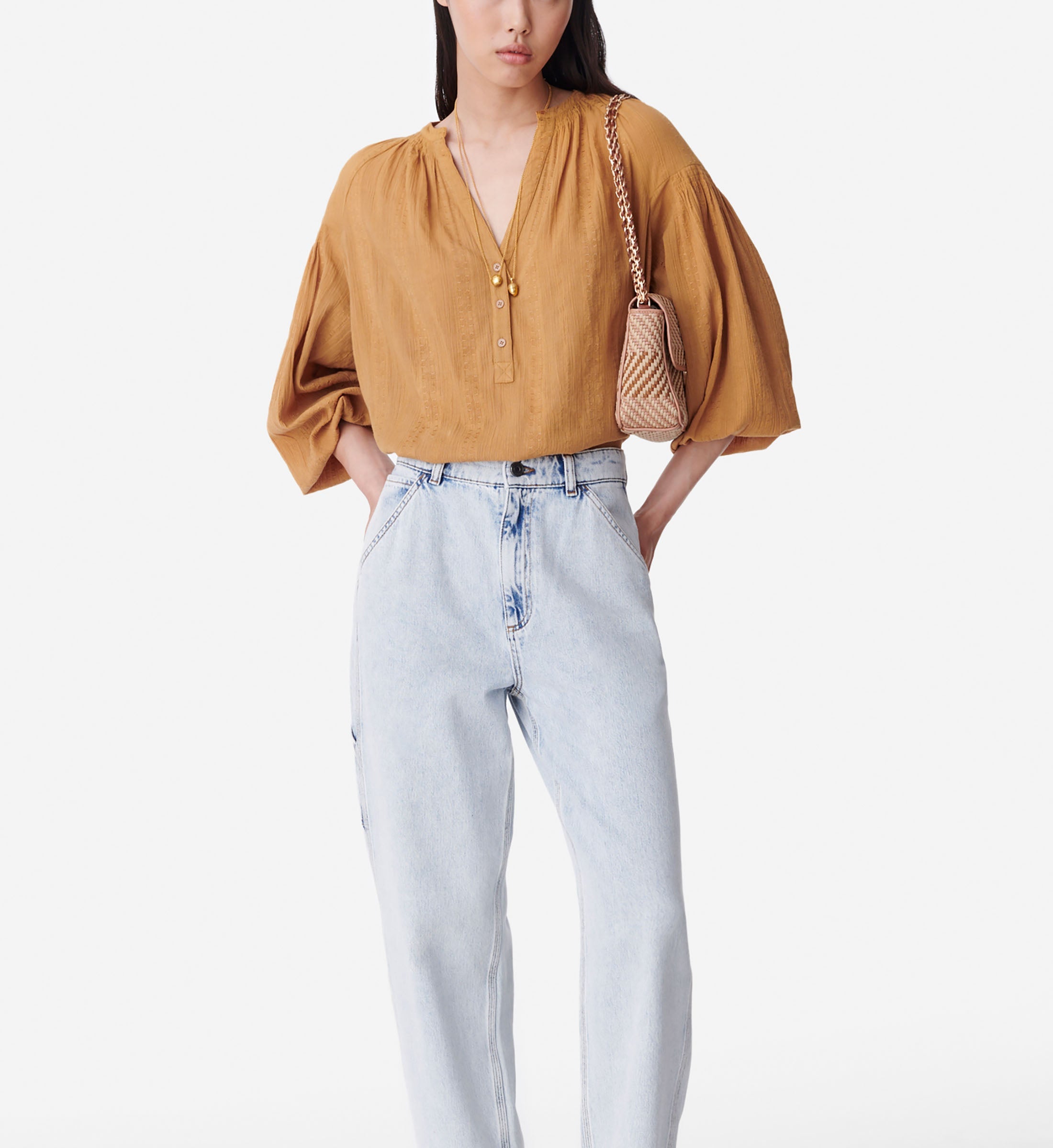 Blouse Nipoa - Biscuit