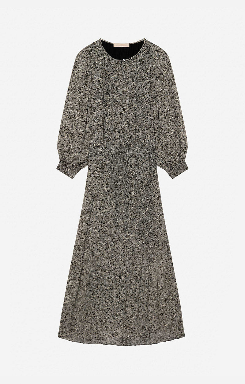 Robe Arabelle - Noir/Ecru