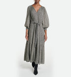 Robe Arabelle - Noir/Ecru