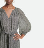 Robe Arabelle - Noir/Ecru