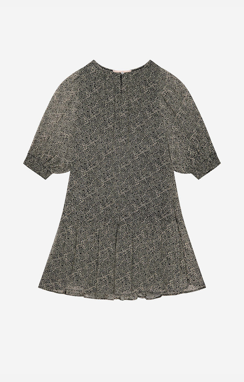 Robe Alphée - Noir/Ecru