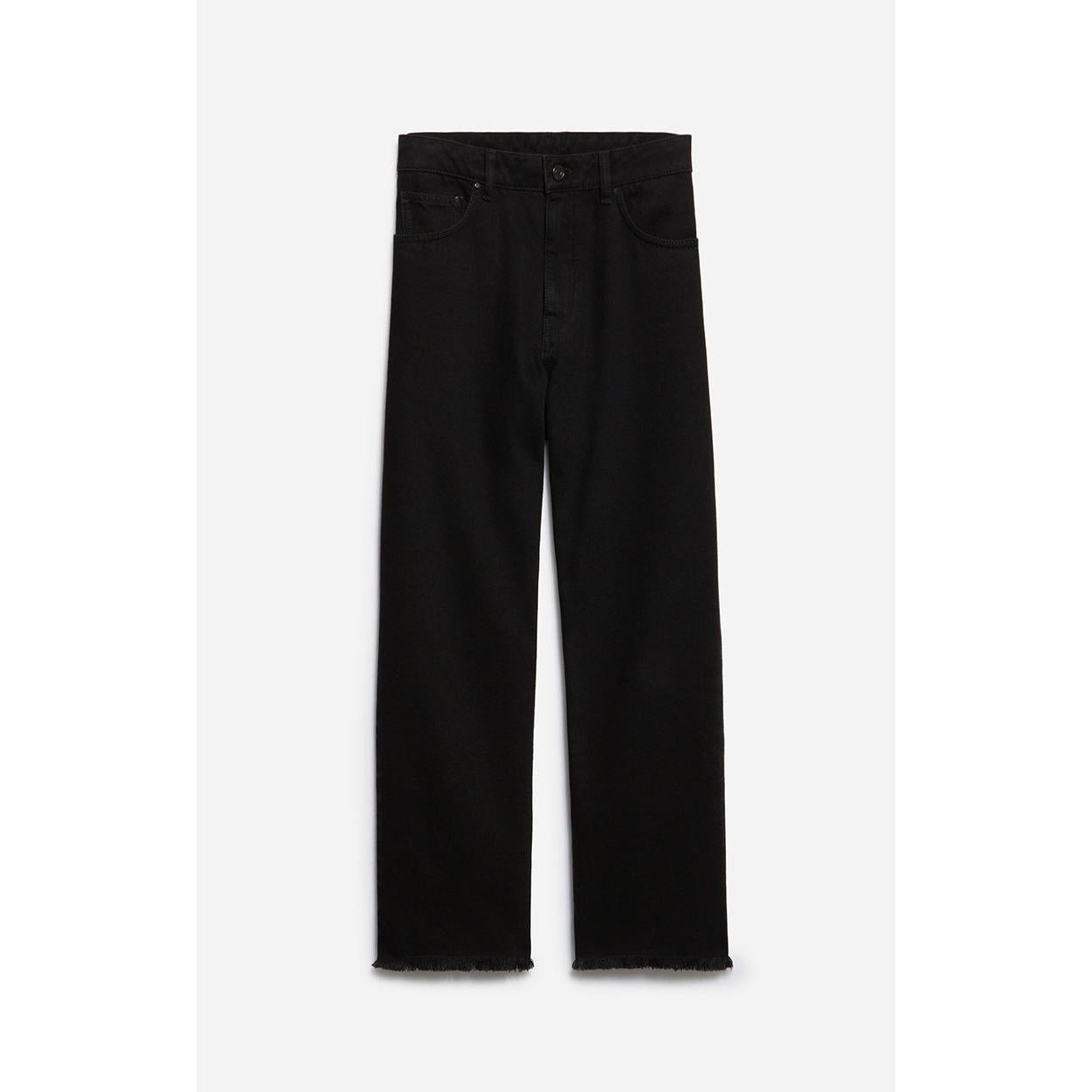 Biarritz Straight-Leg Jeans - Black