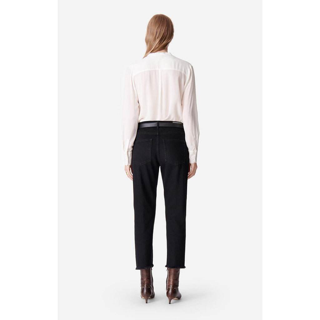 Biarritz Straight-Leg Jeans - Black