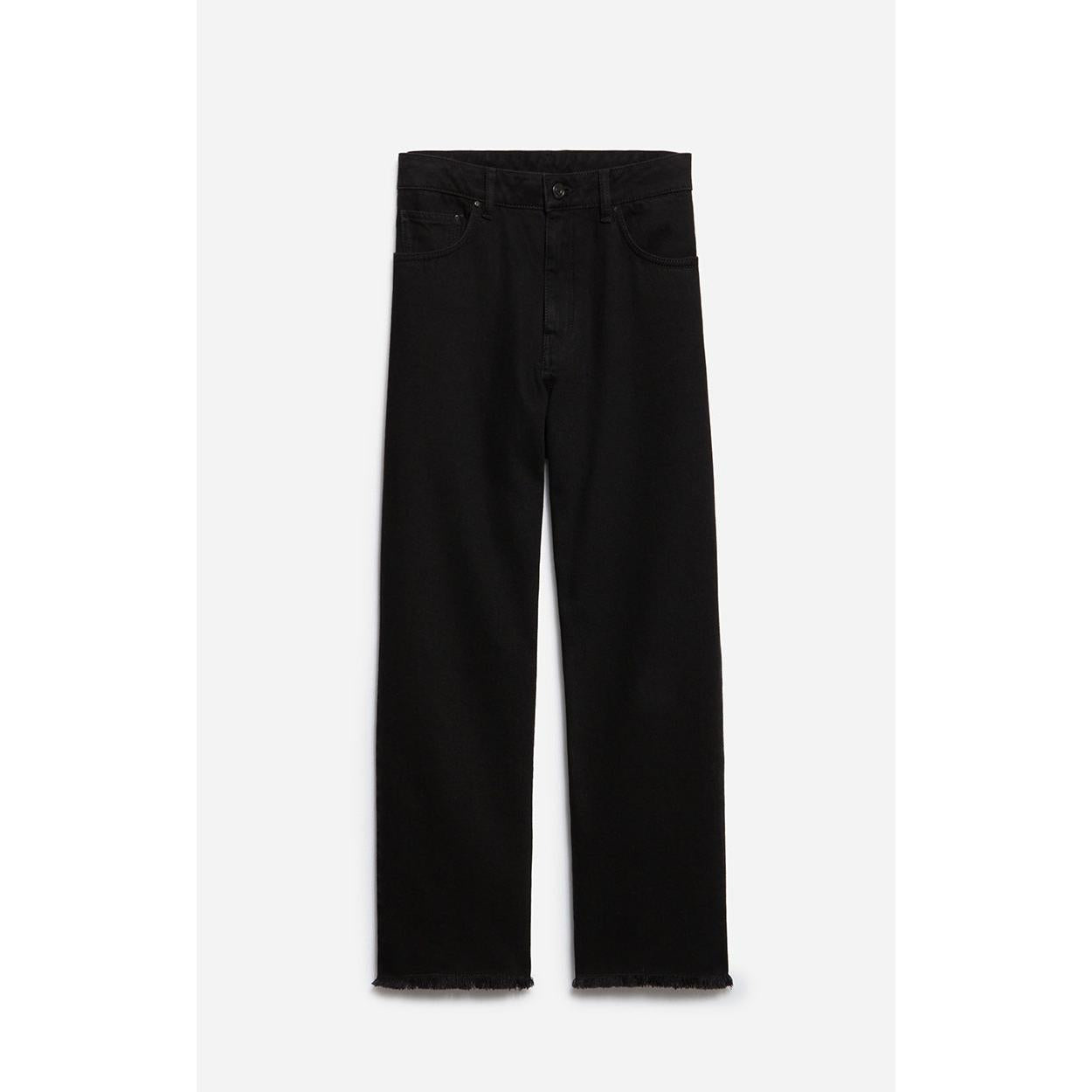 Biarritz Straight-Leg Jeans - Black