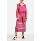 Vestido Thessalia - Multicolor/Rosa